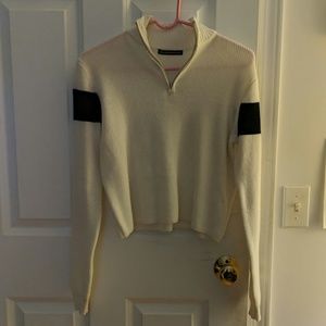Brandy Melville 1/4 zip sweater